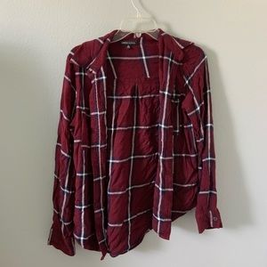 KENDALL x KYLIE plaid top